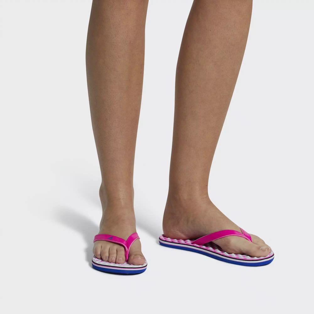 Adidas Eezay Dots Sandalias Rosas Para Mujer (MX-87948)